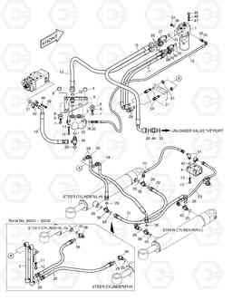 1180 STEER PIPING TXL300-1, Doosan