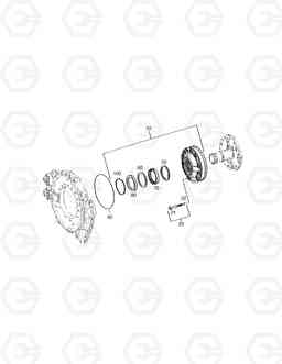 3120 PRESSURE OIL PUMP-TRANSMISSION TXL300-1, Doosan