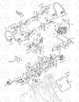 1170 CONTROL VALVE PIPING-3 SPOOL MEGA400-V FACE LIFT, Doosan