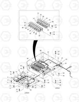 1370 ELECTRIC BOX ASS'Y(2)-ELECTRIC PARTS MEGA400-V FACE LIFT, Doosan