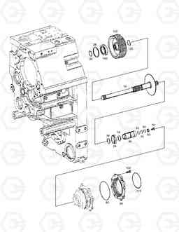 3190 POWER TAKE-OFF(1)-TRANSMISSION MEGA400-V FACE LIFT, Doosan