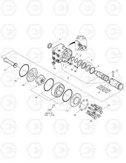 3420 STEERING UNIT MEGA400-V FACE LIFT, Doosan