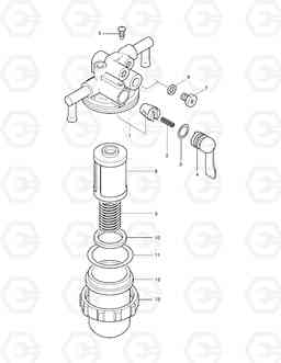 019 FUEL FILTER SOLAR 018VT, Doosan