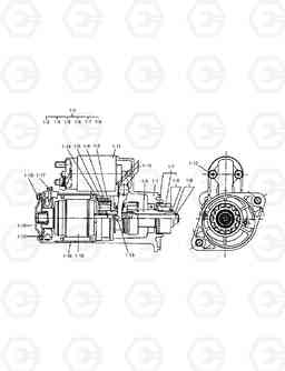 026 STARTER SOLAR 018VT, Doosan