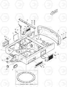 1100 MAIN FRAME SOLAR 018VT, Doosan