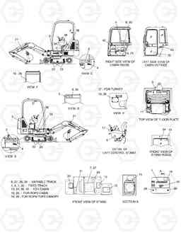 5130 NAME PLATE ASS'Y-EUROPE SOLAR 018VT, Doosan