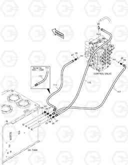 1370 PILOT PIPING(8) SOLAR 450LC-V, Doosan