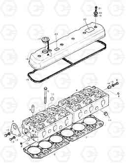 007 CYLINDER HEAD SOLAR 280LC-3(B)   , Doosan