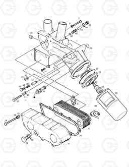 011A OIL COOLER SOLAR 280LC-3(B)   , Doosan