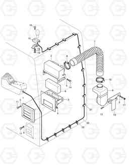 5310 CABIN FRESH AIR ASS'Y-OPTION SOLAR 280LC-3(B)   , Doosan