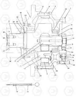 6220 SWING REDUCTION DEVICE SOLAR 280LC-3(B)   , Doosan