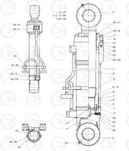 6630 ARM CYLINDER SOLAR 280LC-3(B)   , Doosan