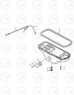 014 OIL PAN SOLAR 130W-3  , Doosan