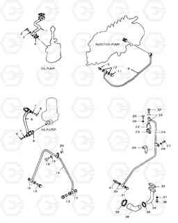 019 OIL PIPE PARTS SOLAR 130W-3  , Doosan