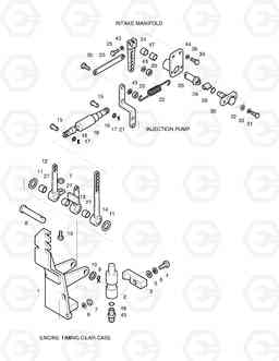 1210 LEVER ASS'Y-ENGINE SUB SOLAR 130W-3  , Doosan