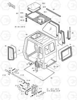 1480 CABIN(2) SOLAR 130W-3  , Doosan