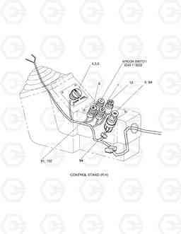 1590 ELECTRIC PARTS(2)-STAND R.H. SOLAR 130W-3  , Doosan