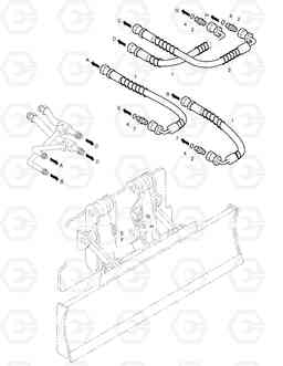 2240 BLADE PIPING SOLAR 130W-3  , Doosan