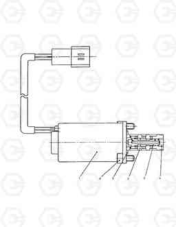 9350 SOLENOID VALVE SOLAR 130W-3  , Doosan