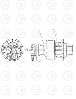 9440 SWING MOTOR SOLAR 130W-3  , Doosan