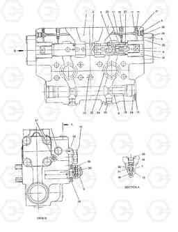 9520 COUNTER BALANCE VALVE SOLAR 130W-3  , Doosan