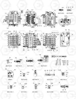 9547 CONTROL VALVE-DX22 C/V SOLAR 130W-3  , Doosan