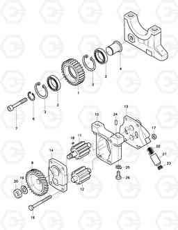 018 INTERMEDIATE GEAR SOLAR 220LC-3       , Doosan