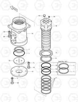 2170 CENTER JOINT SOLAR 220LC-3       , Doosan