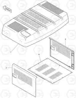 5280 TROPICAL COVER SOLAR 220LC-3       , Doosan