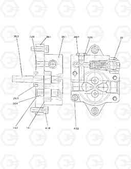 6120 GEAR PUMP SOLAR 220LC-3       , Doosan