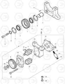 008 INTERMEDIATE GEAR SOLAR 170W-3   , Doosan