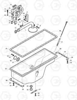 009 OIL PIPE(IN OIL PAN) SOLAR 170W-3   , Doosan