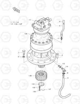 1177 SWING DEVICE(4) SOLAR 170W-3   , Doosan