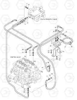 1430 PILOT PIPING(12) SOLAR 170W-3   , Doosan