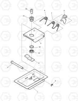 1790 DOOR LOCK-L.H. SOLAR 170W-3   , Doosan