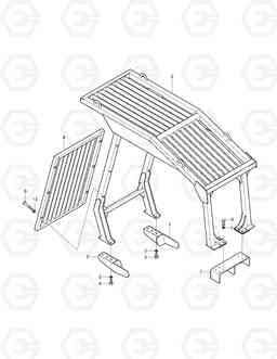 6350 F.O.P.S GUARD SOLAR 170W-3   , Doosan