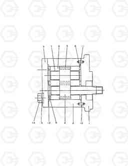 7220 BRAKE PUMP SOLAR 170W-3   , Doosan