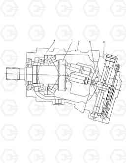 7270 PISTON MOTOR SOLAR 170W-3   , Doosan