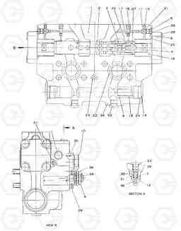 7310 COUNTER BALANCE VALVE SOLAR 170W-3   , Doosan