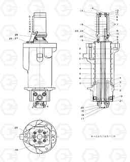 7530 CENTER JOINT SOLAR 170W-3   , Doosan