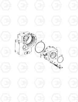 8100 INPUT HOUSING-TRANSMISSION SOLAR 170W-3   , Doosan