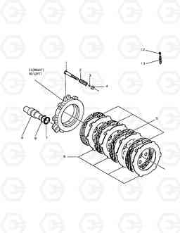 8290 BRAKE DISC-REAR AXLE SOLAR 170W-3   , Doosan