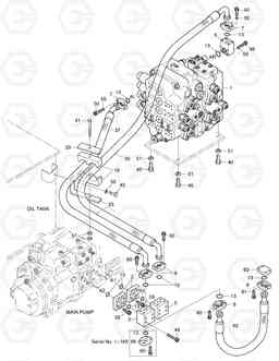 1240 MAIN PIPING(1) SOLAR 400LC-3      , Doosan