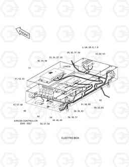 1640 ELECTRIC PARTS(4)-ELECTRIC BOX SOLAR 400LC-3      , Doosan