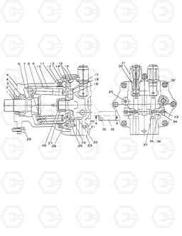 6211 SWING MOTOR SOLAR 400LC-3      , Doosan