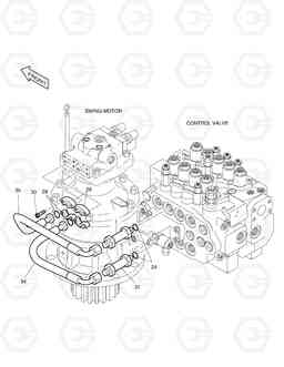 1250 MAIN PIPING(4) SOLAR 130-III    , Doosan