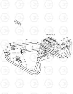 1260 MAIN PIPING(5) SOLAR 130-III    , Doosan