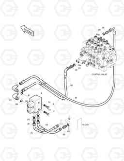 1320 PILOT PIPING(3) SOLAR 130-III    , Doosan