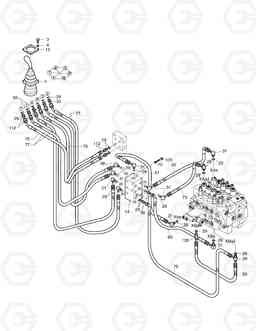 1331 PILOT PIPING(4-1) SOLAR 130-III    , Doosan