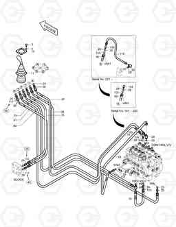 1340 PILOT PIPING(5) SOLAR 130-III    , Doosan